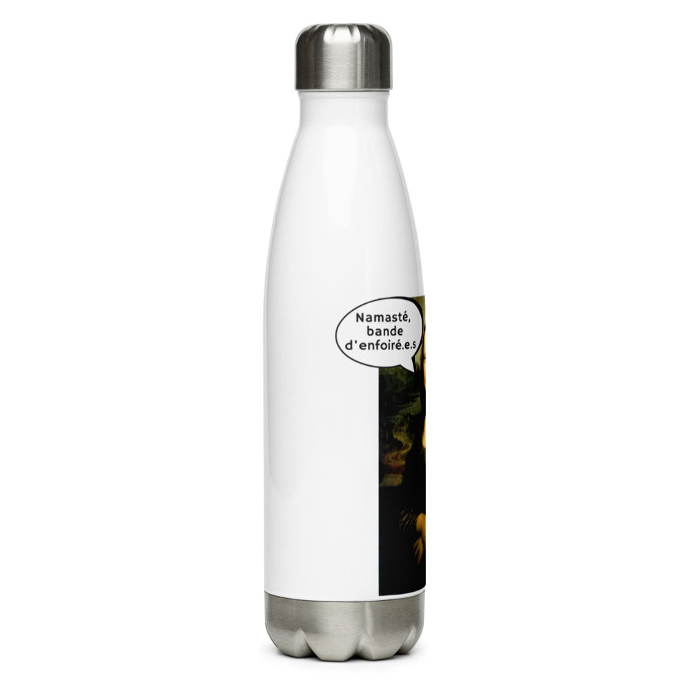 Water bottle - stainless steel - Mona Lisa