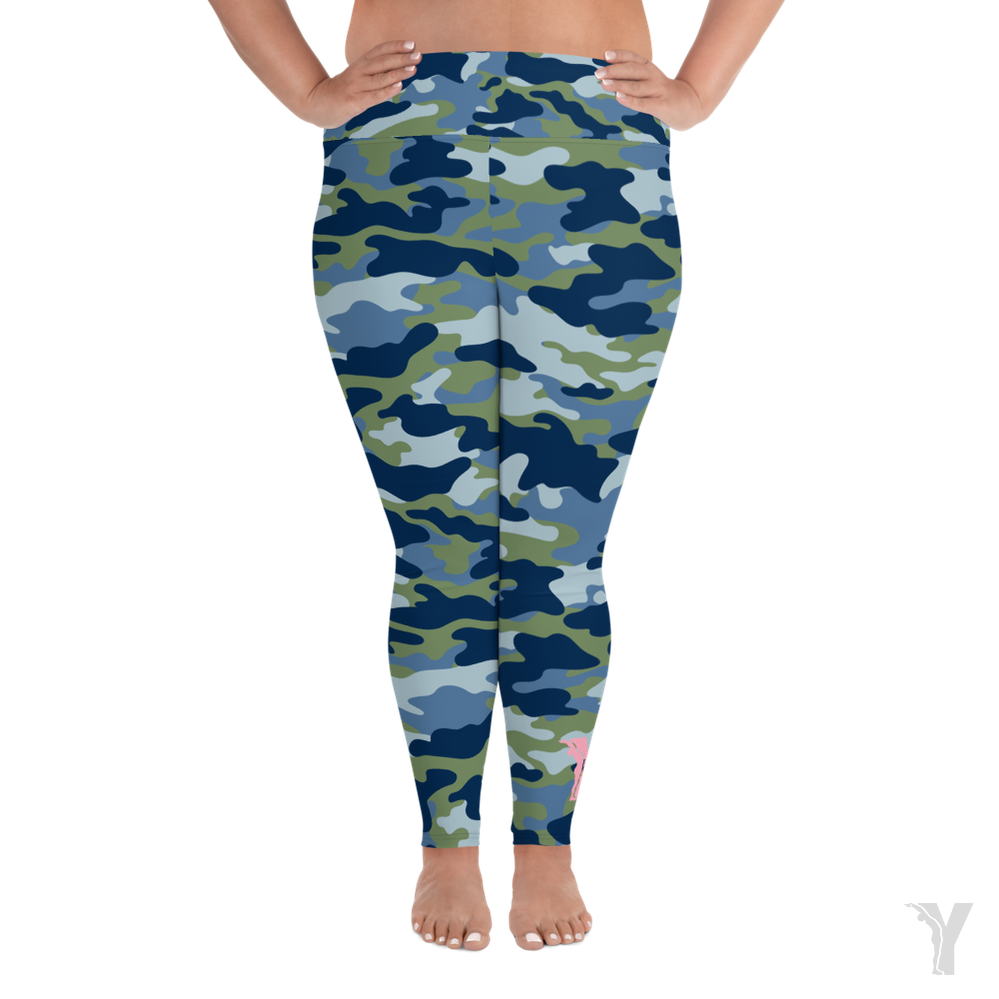 Legging de Yoga - camouflage 2020 - grande taille