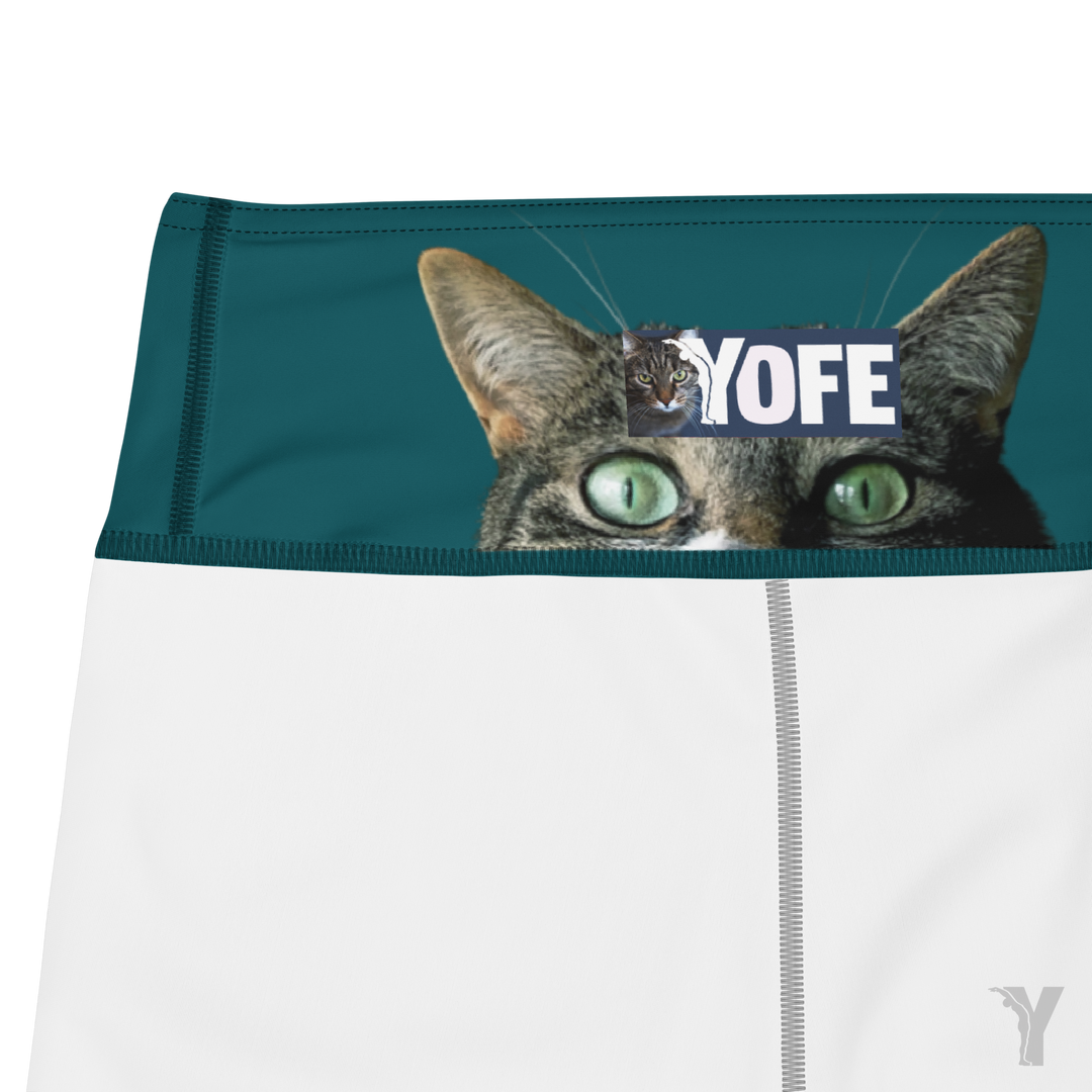 Legging de Yoga - le chat surveille-YOFE YOGA