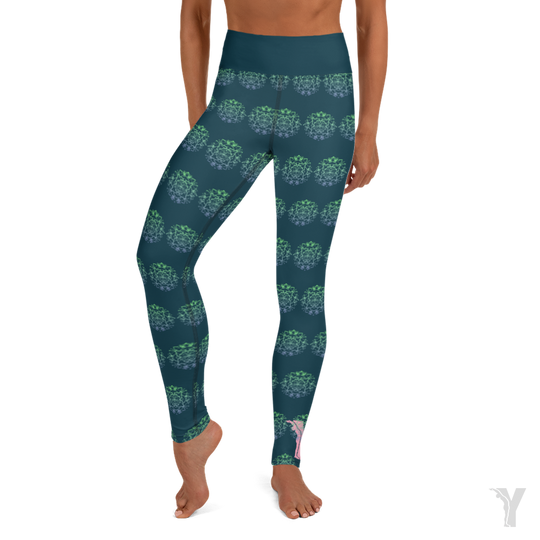 Legging de Yoga - multi mandala