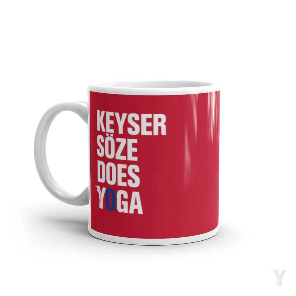 Mug - Keyser Söze does yoga
