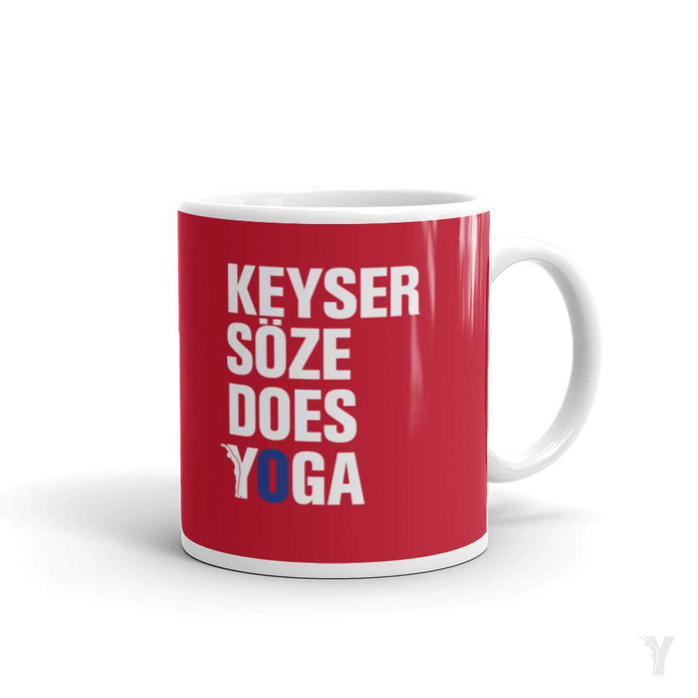 Mug - Keyser Söze does yoga