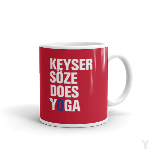Mug - Keyser Söze does yoga