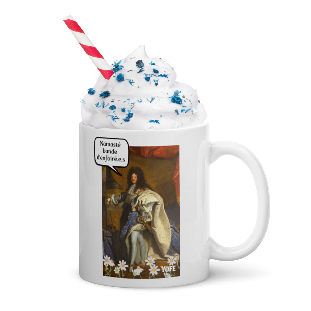 Mug - Louis XIV - Namasté bande d'enfoiré.e.s
