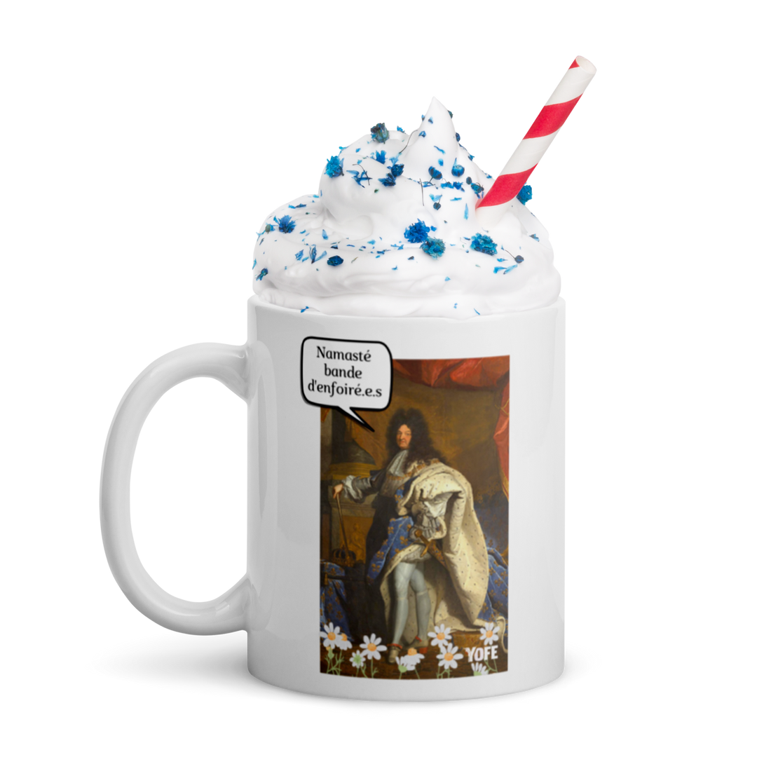 Mug - Louis XIV - Namasté bande d'enfoiré.e.s