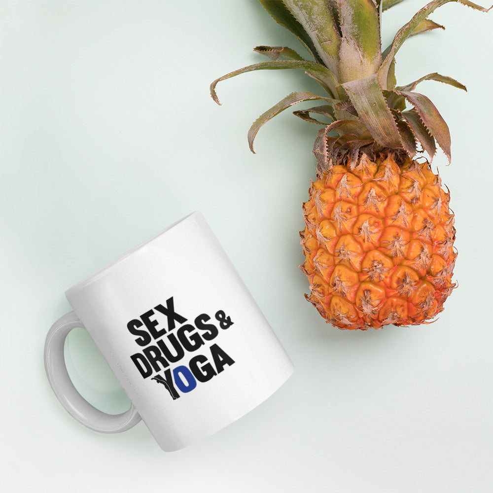 Mug - Sex, drugs & Yoga - yofe