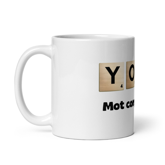 Mug Yoga mot compte triple