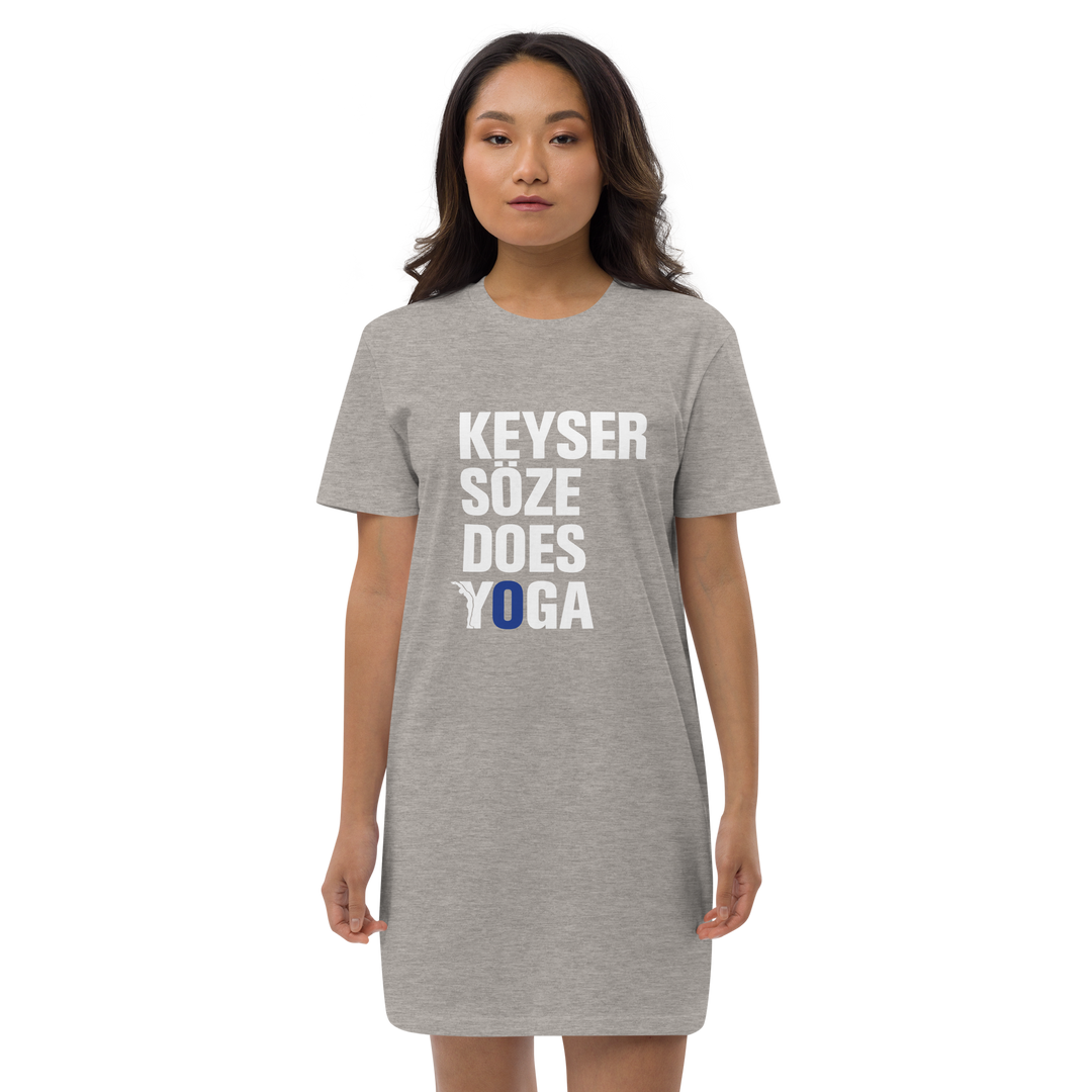 Robe t-shirt en coton bio - keyser soze does yoga-YOFE YOGA