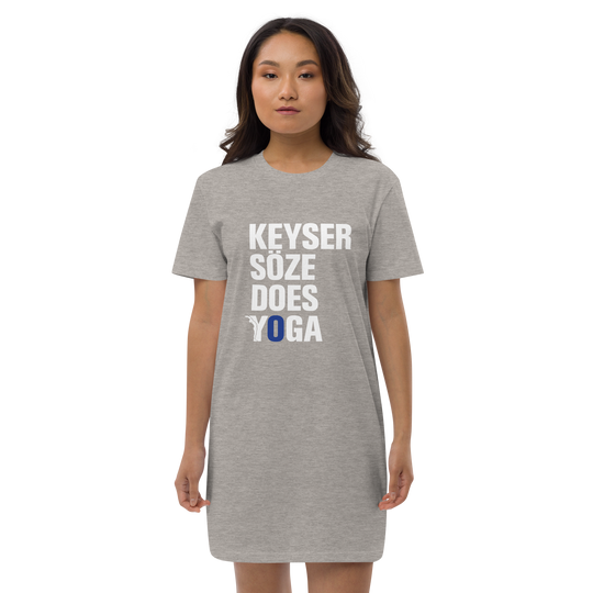 Robe t-shirt en coton bio - keyser soze does yoga-YOFE YOGA