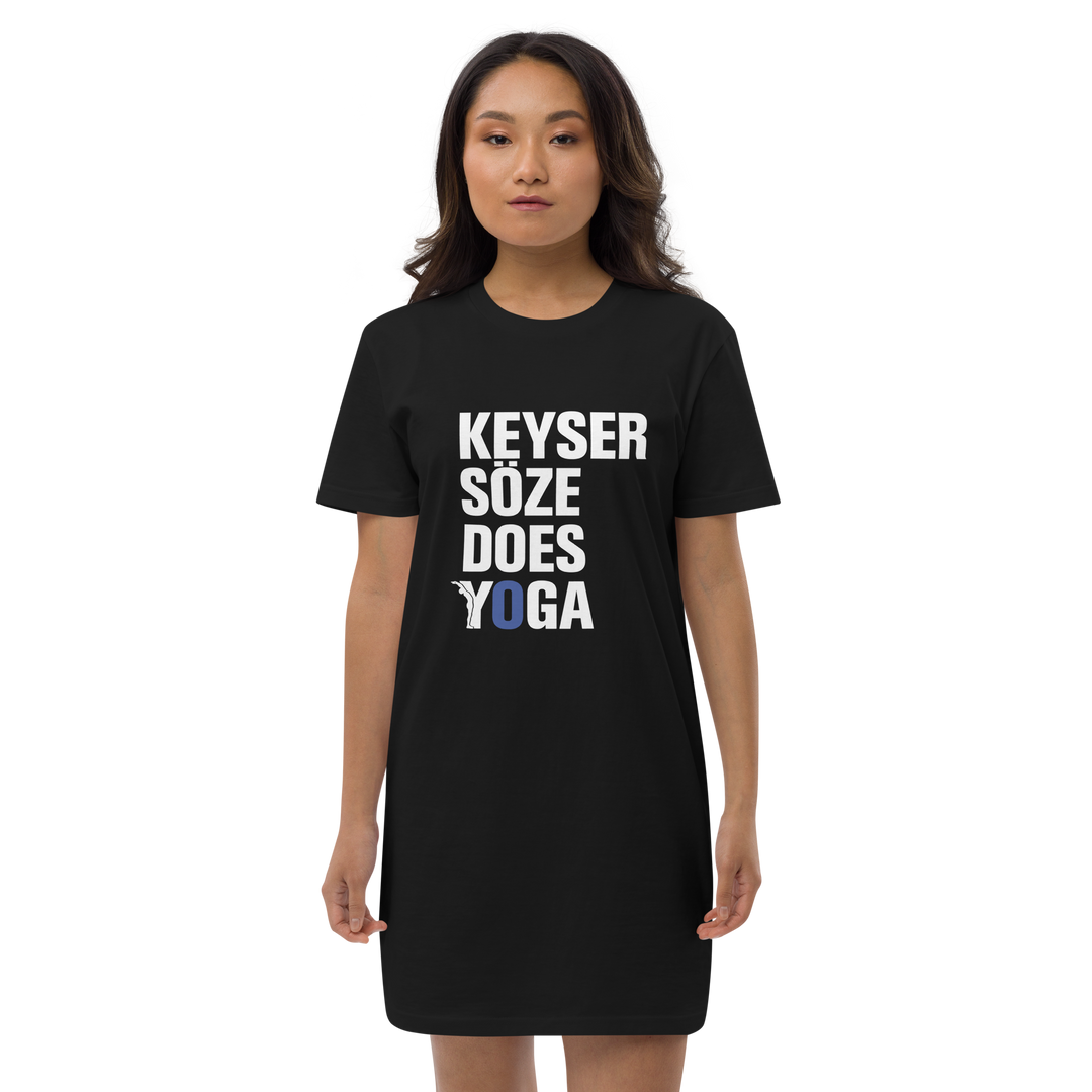 Robe t-shirt en coton bio - keyser soze does yoga-YOFE YOGA