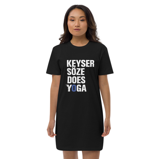 Robe t-shirt en coton bio - keyser soze does yoga-YOFE YOGA