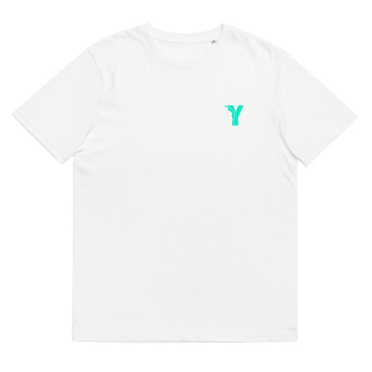 T-shirt bio - coupe droite - logo Y Vert-YOFE YOGA