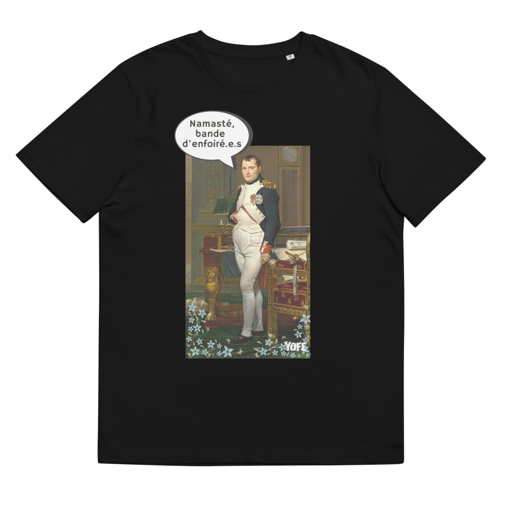 T-shirt en coton biologique - Napoléon - Namasté-YOFE YOGA