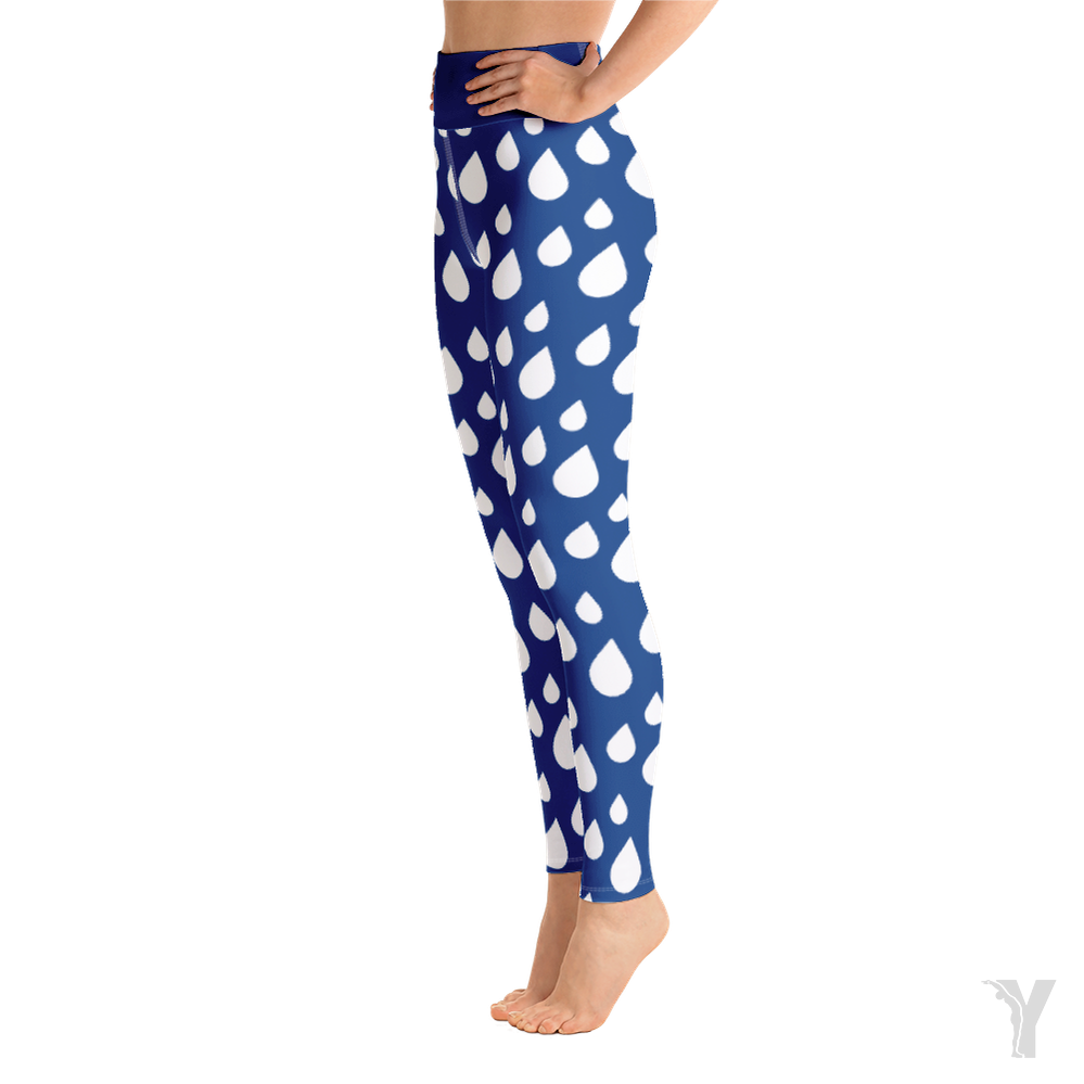 Legging de Yoga - gouttes d'eau-YOFE YOGA