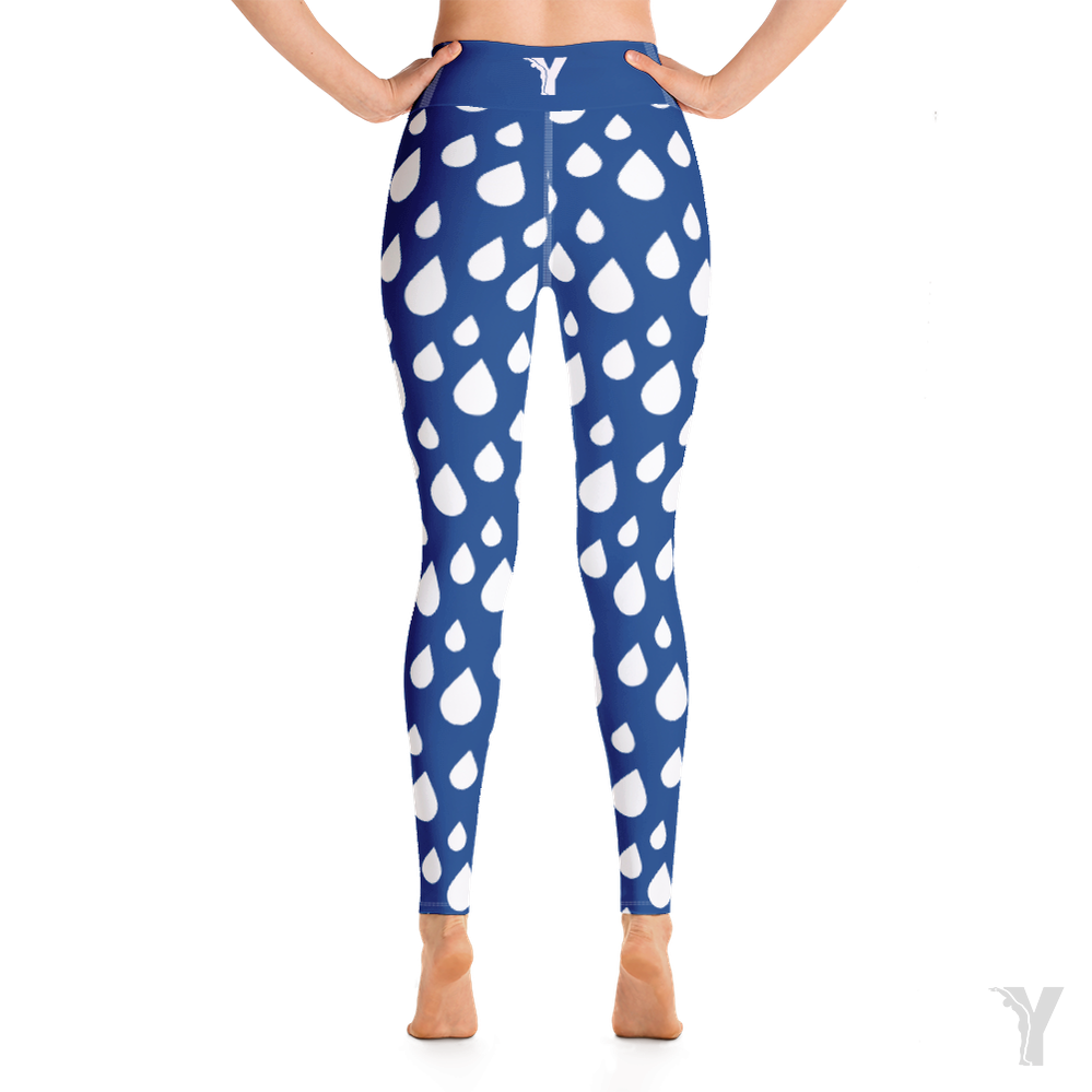 Legging de Yoga - gouttes d'eau-YOFE YOGA