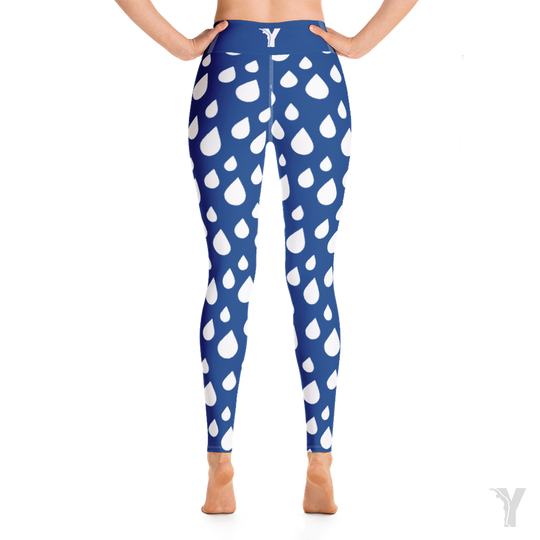 Legging de Yoga - gouttes d'eau-YOFE YOGA