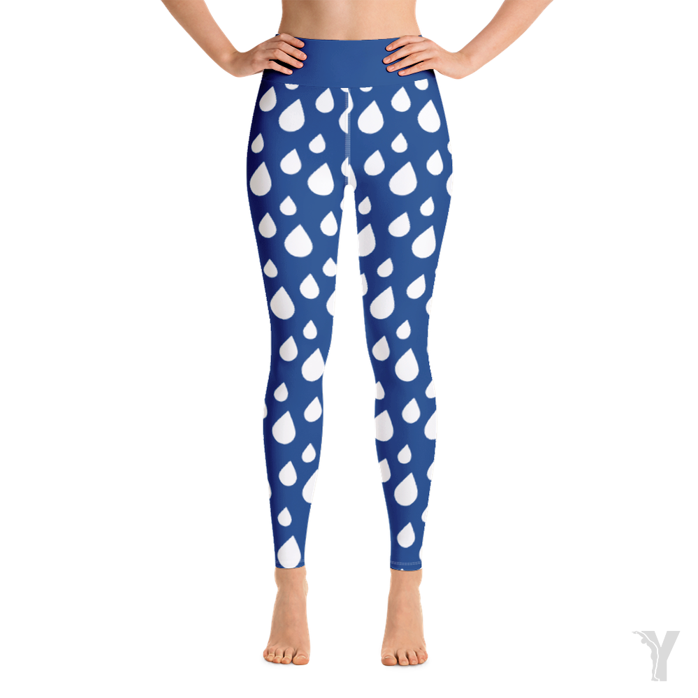 Legging de Yoga - gouttes d'eau-YOFE YOGA