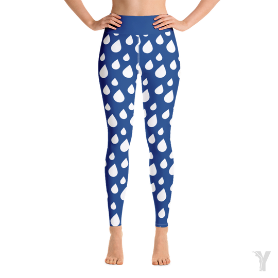 Legging de Yoga - gouttes d'eau-YOFE YOGA