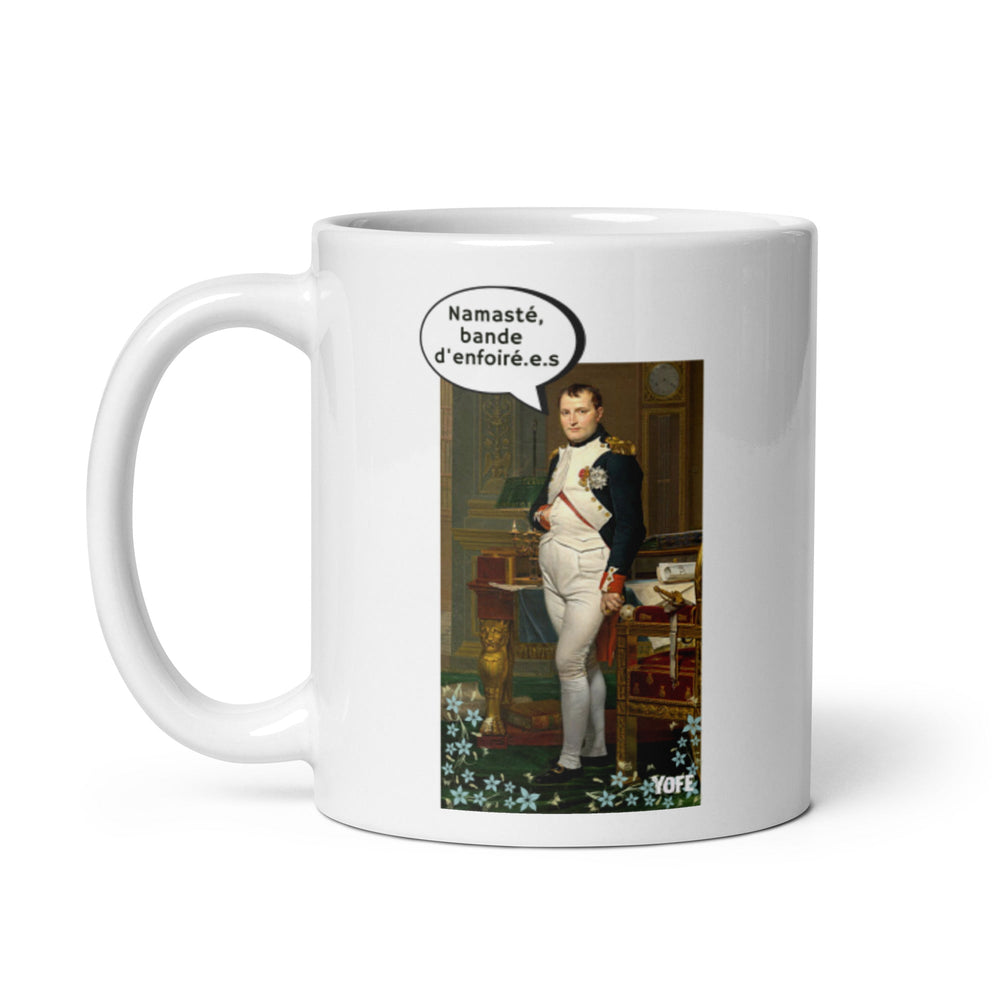 mug - Napoléon - Namasté bande d'enfoiré.e.s