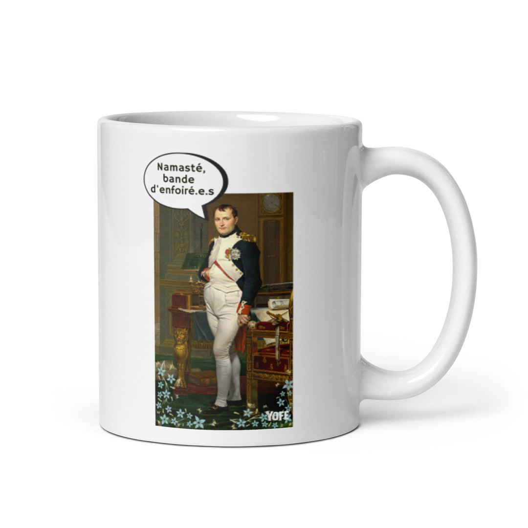 mug - Napoléon - Namasté bande d'enfoiré.e.s