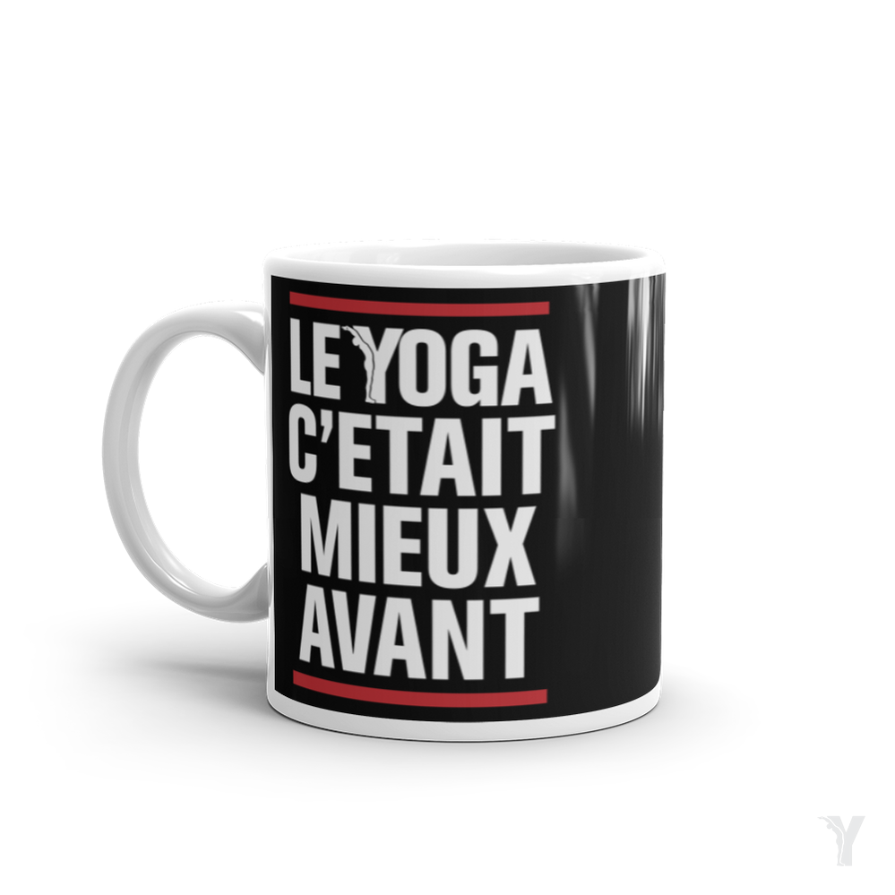 mug - le yoga c etait mieux avant - original