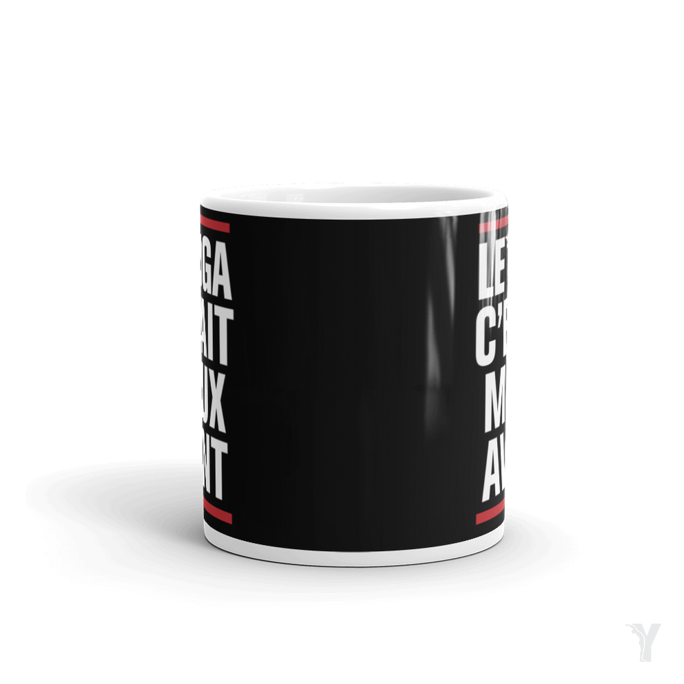 mug - le yoga c etait mieux avant - original
