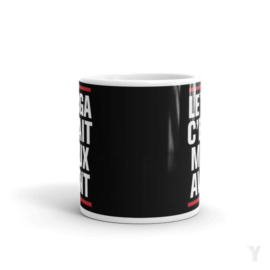 mug - le yoga c etait mieux avant - original