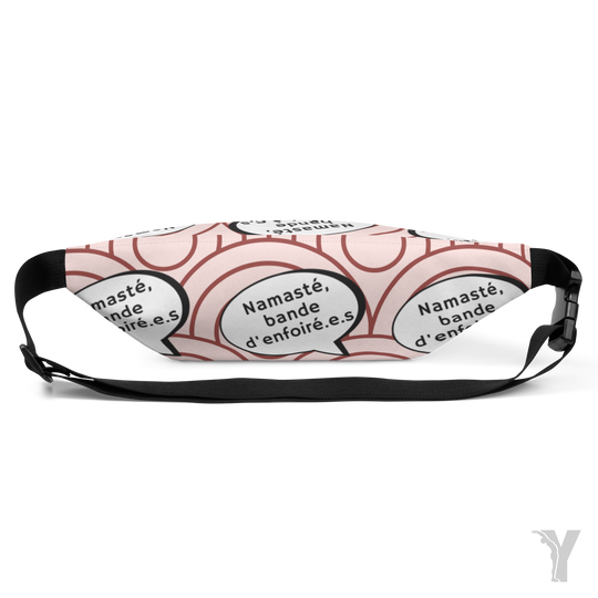 sac Banane Namasté Bande d'enfoiré.e.s - bulle-YOFE YOGA