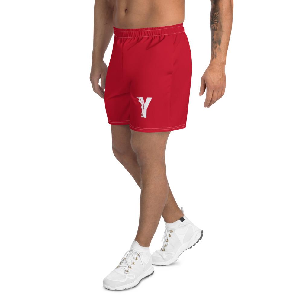 short homme - rouge-YOFE YOGA