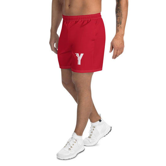 short homme - rouge-YOFE YOGA