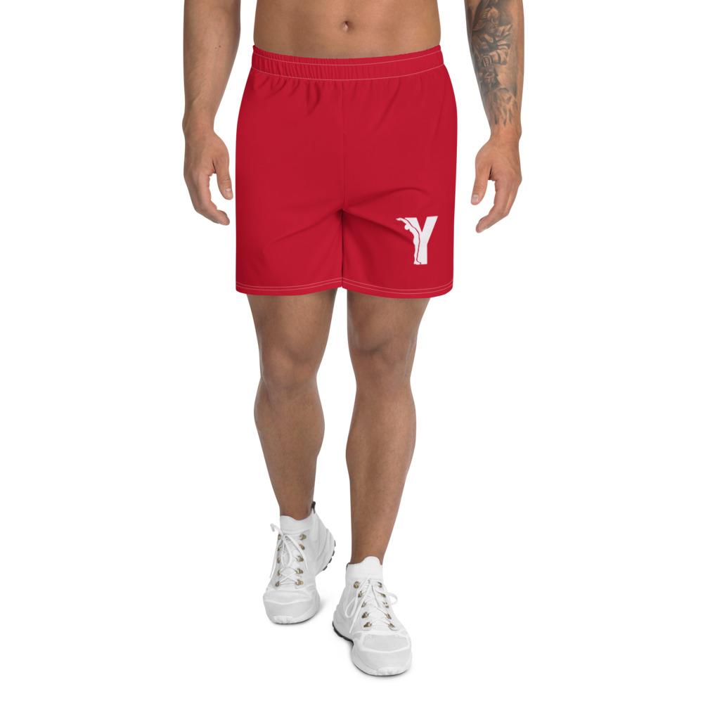 short homme - rouge-YOFE YOGA