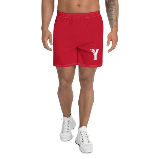 short homme - rouge-YOFE YOGA