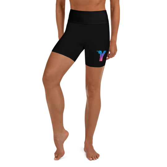 Short Yoga noir - Y dégradé BR-YOFE YOGA
