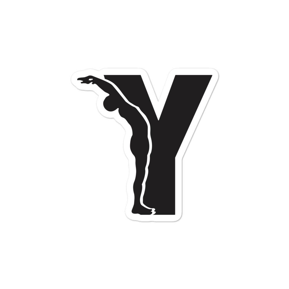 sticker - logo Y yofe yoga-YOFE YOGA