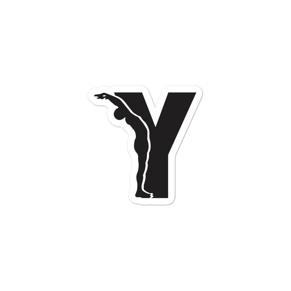 sticker - logo Y yofe yoga-YOFE YOGA