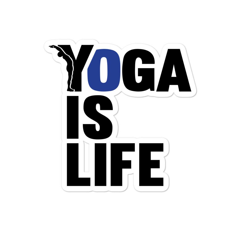 sticker - yoga is life-YOFE YOGA