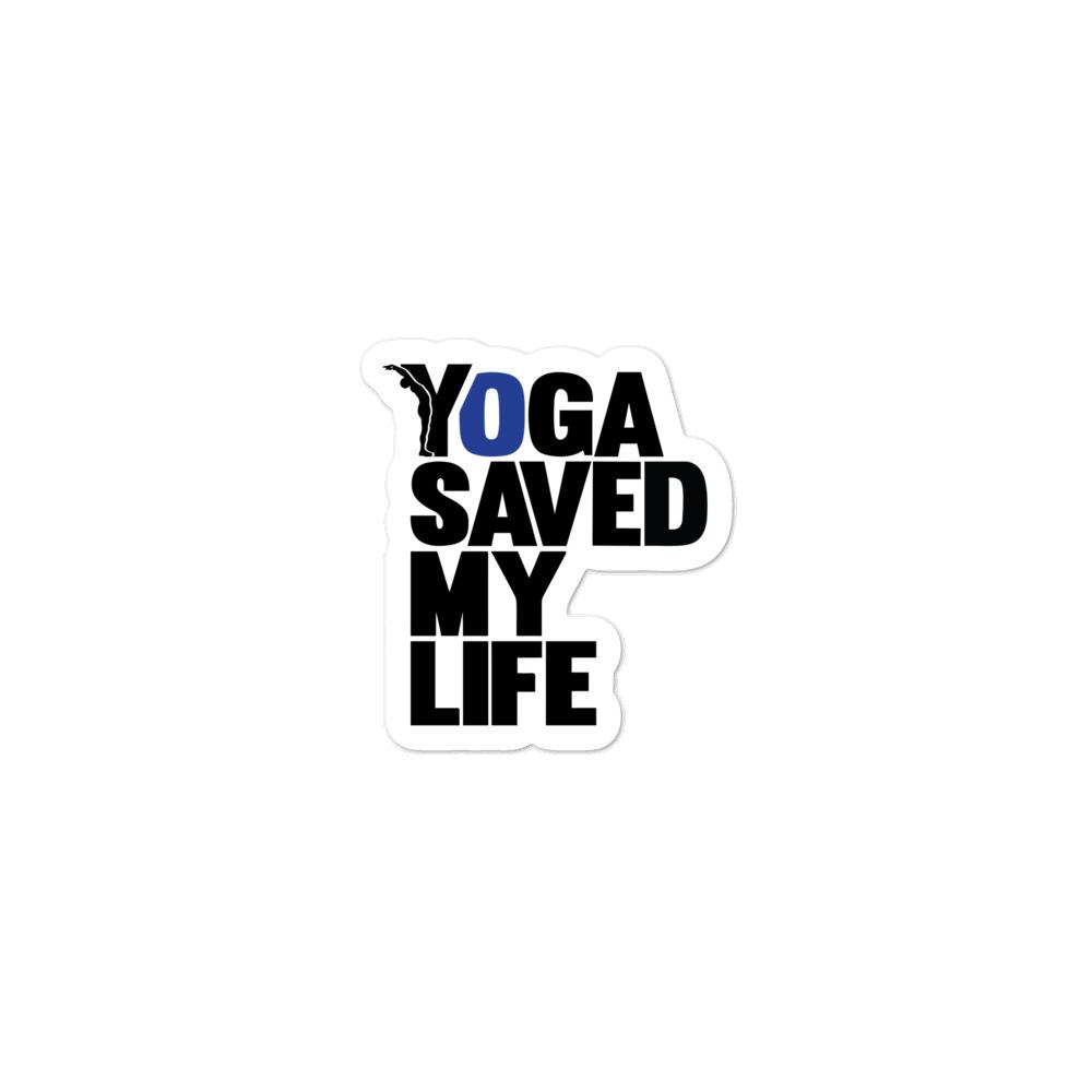 sticker - yoga saved my life-YOFE YOGA