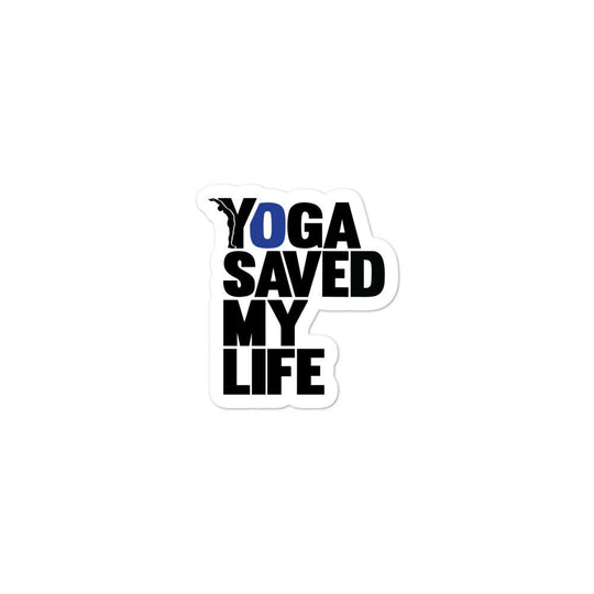 sticker - yoga saved my life-YOFE YOGA