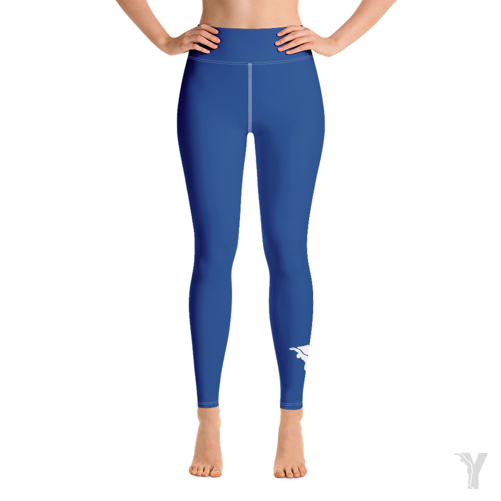 Yofe - legging yoga - bleu-YOFE YOGA