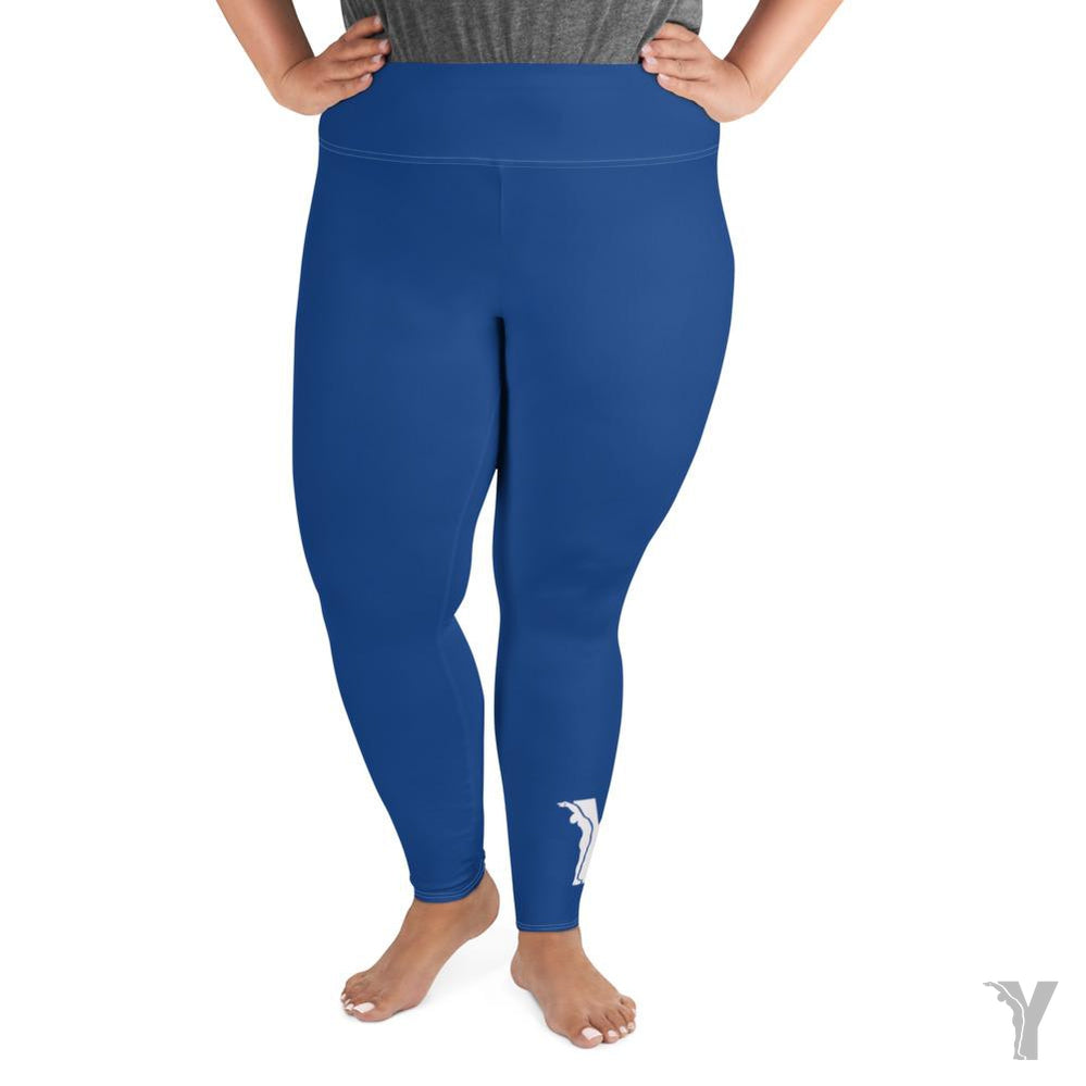 Yofe - legging yoga - bleu -grande taille-YOFE YOGA
