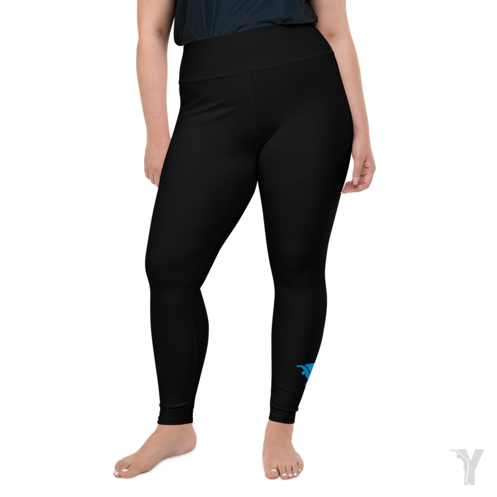 Yofe - legging yoga - noir -grande taille - Y dégradé BR-YOFE YOGA