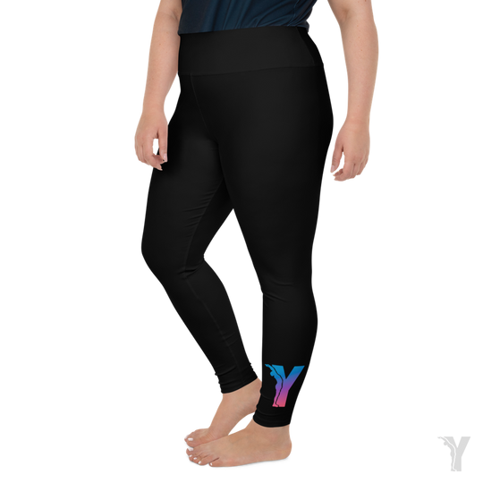 Yofe - legging yoga - noir -grande taille - Y dégradé BR-YOFE YOGA