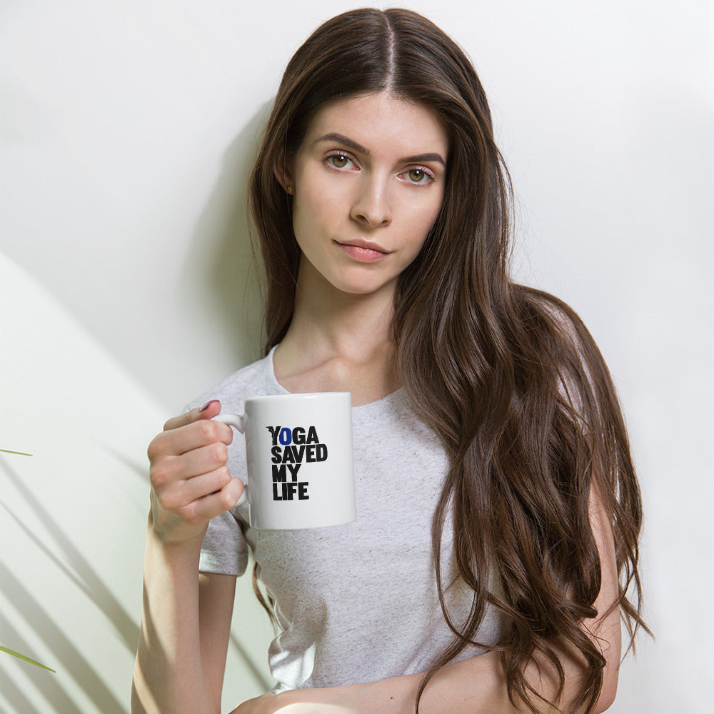 yofe - mug - yoga saved my life