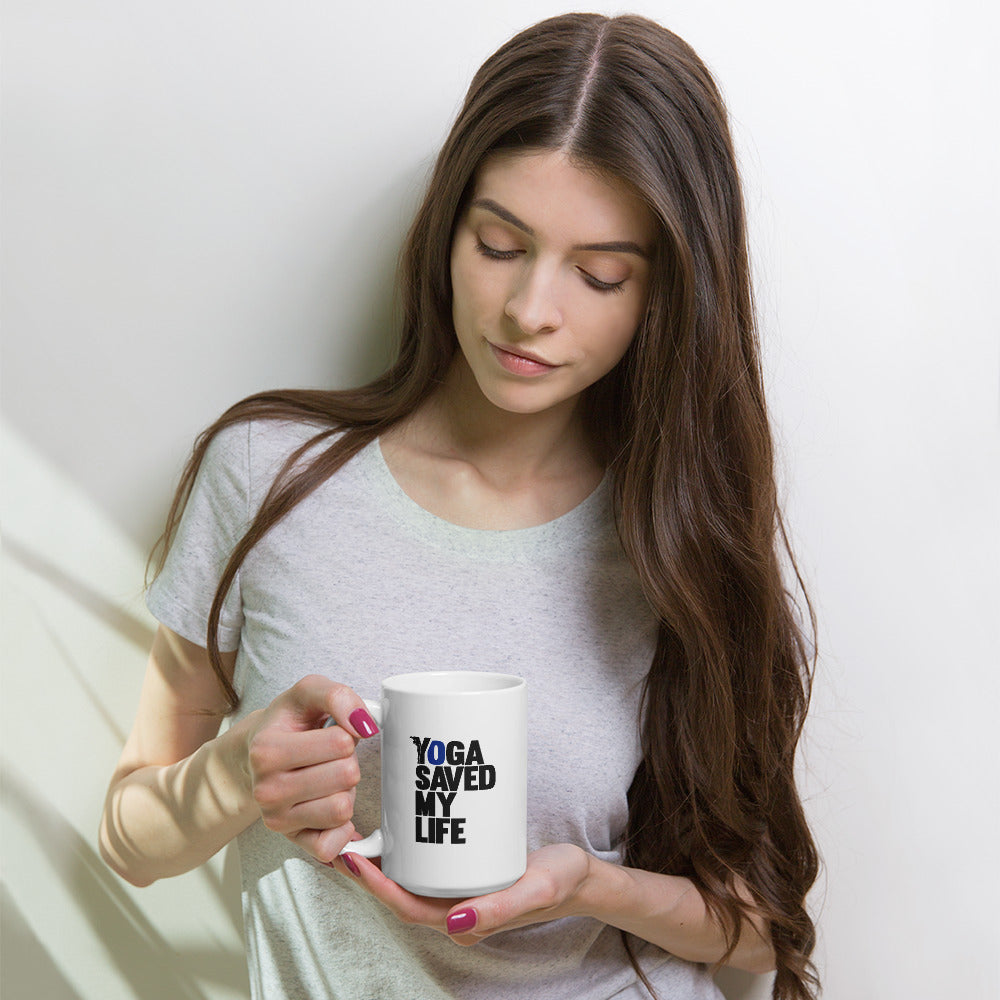 yofe - mug - yoga saved my life